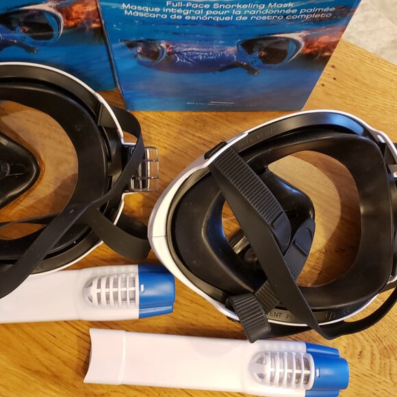 Ocean Reef Aria Full Face Anti Fog Dry Snorkel Mask size SM - Picture 2 of 6